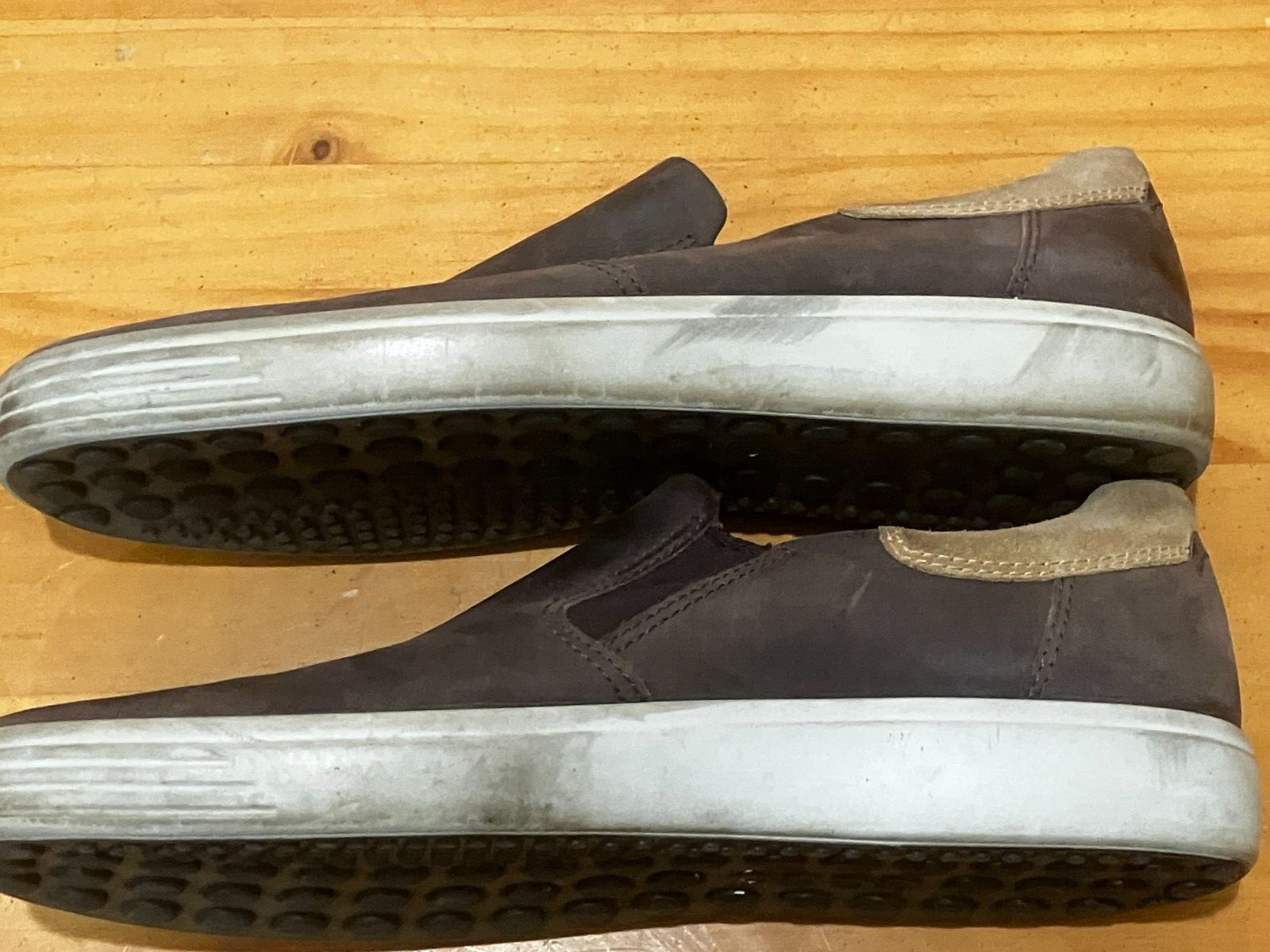 ECCO Soft 7 Step-In Fashion Sneakers Cocoa Brown Size 46 EU 12/12.5 US 11.5 UK