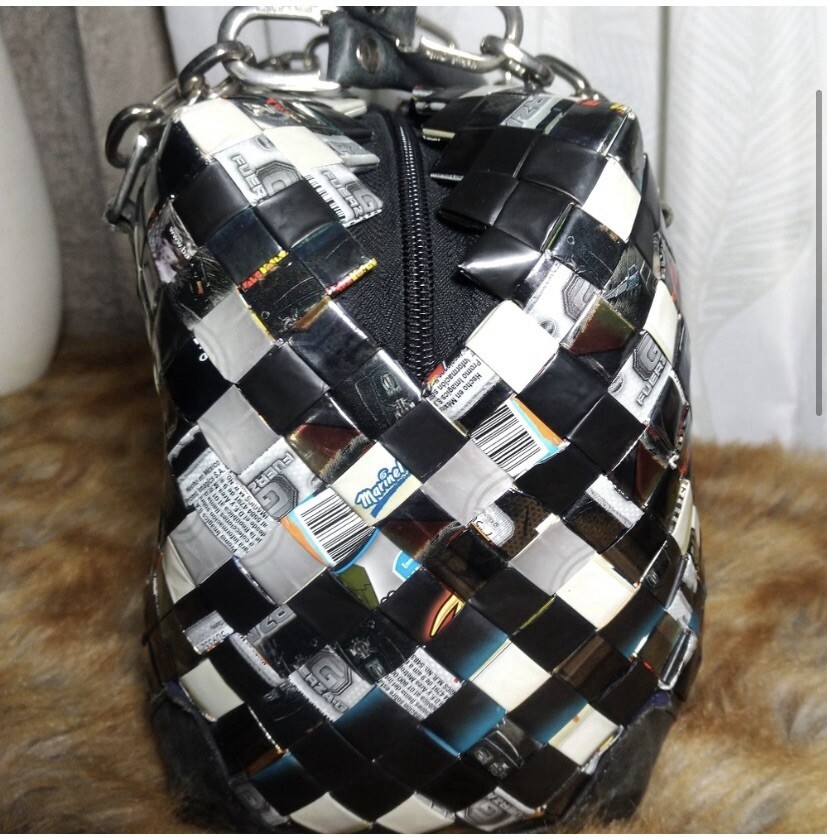 Nahui Ollin Handcrafted Woven Tote Bag Mexican Artisan Boho Purse