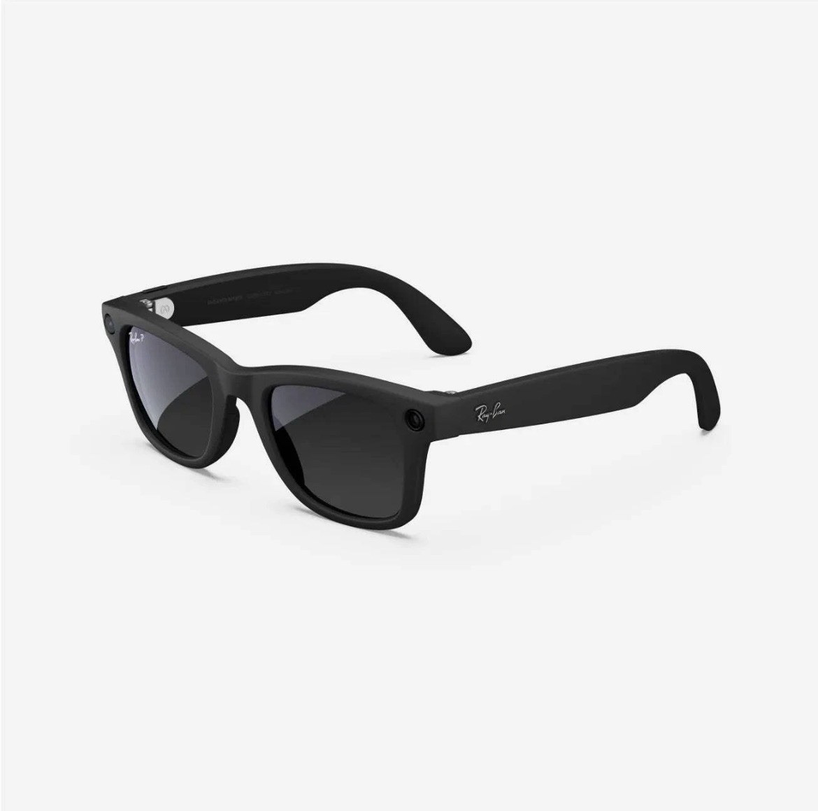 Ray-Ban Meta Wayfarer (Gen 1), Matte Black /Gradient Graphite Polar Standard Fit