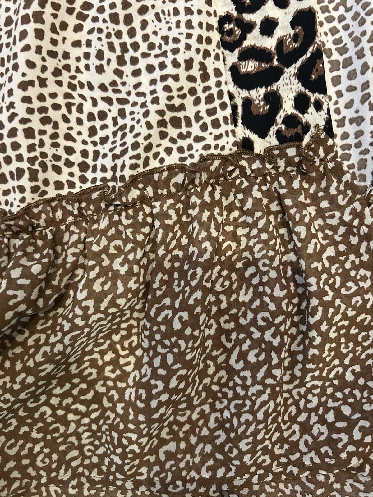 Tiger And Leopard Print Kimono