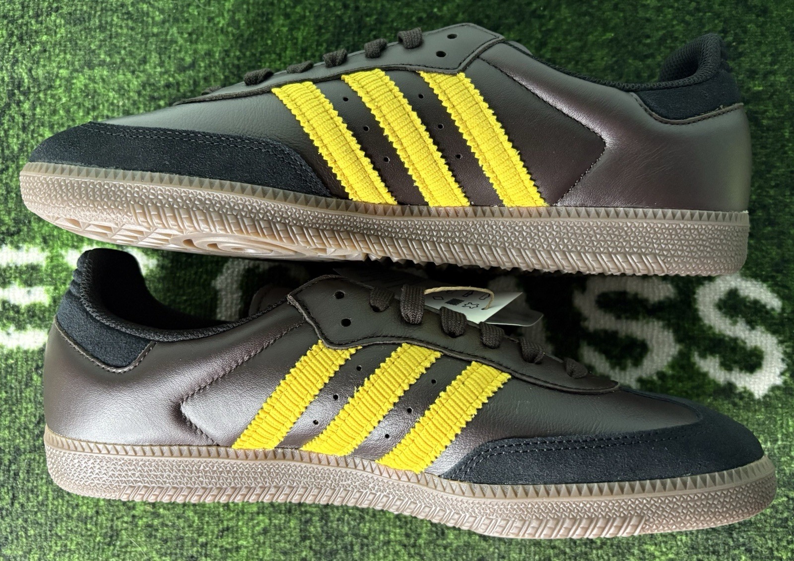 US Men’s 11 – Adidas Samba OG “Aurora Coffee EQT Yellow Gum” IH6813