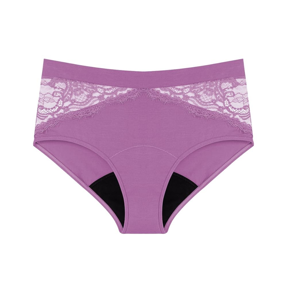 Period Underwear for Women, Leak Proof Menstrual Panties for Heavy Flow, Lace…
