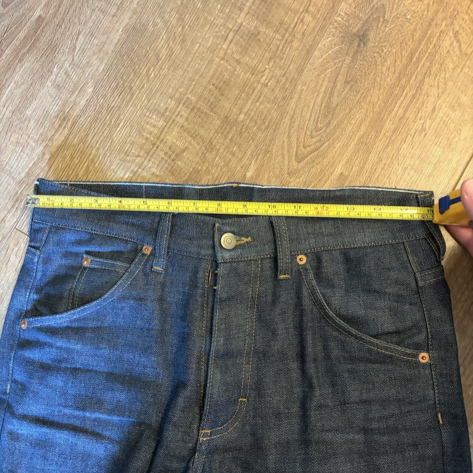 Maison Margiela Selvedge Mid-rise Turn-up Jeans Size W28