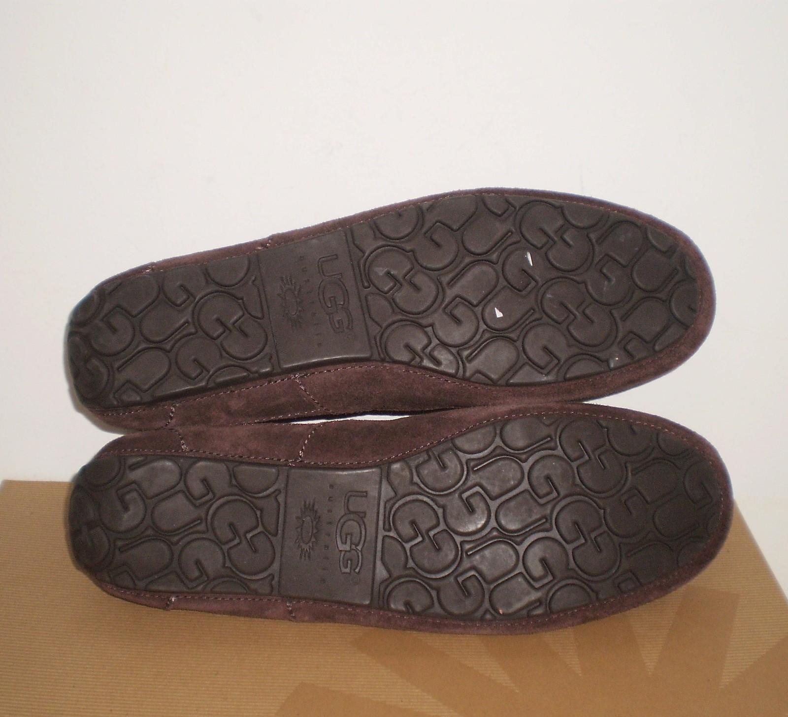UGG Australia ALDER SUEDE Slippers Loafers ESPRESSO 9US NWOB