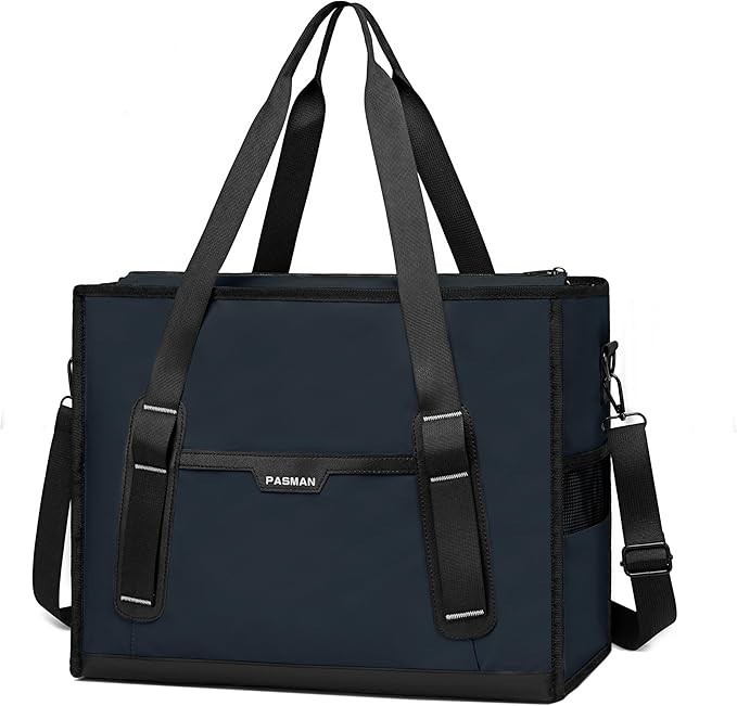Waterproof Tote Bag for Men & Women, Travel Work Bag w/ Laptop Compartment