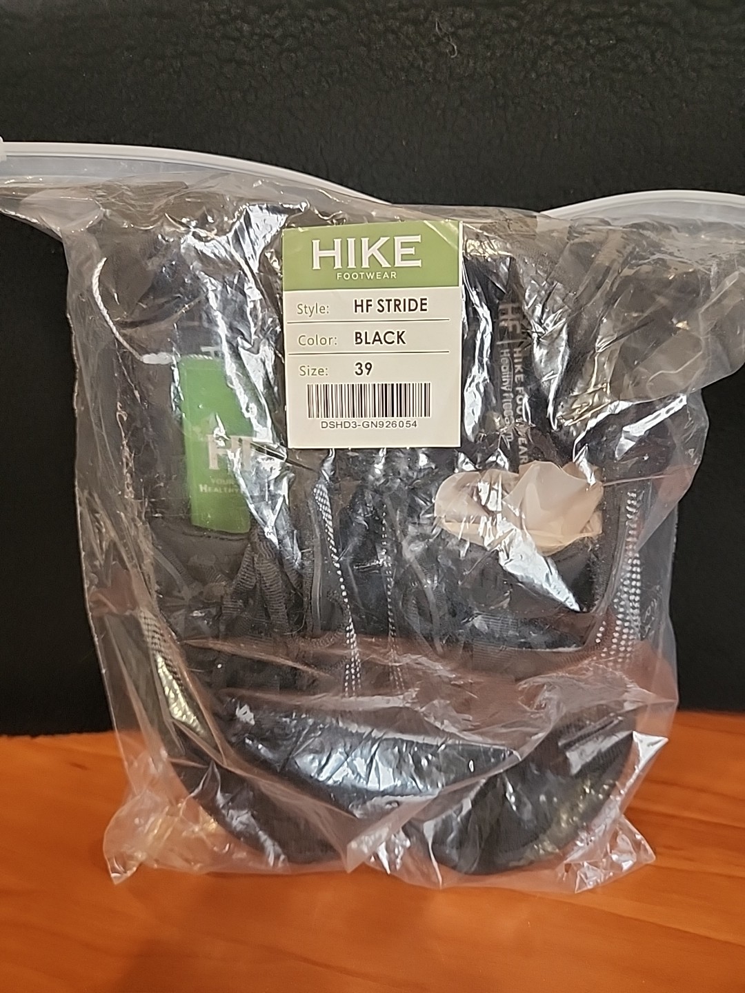 Hike Footwear HF Stride Hike Shoes Black EU 39 US Women’s 8 – 8.5