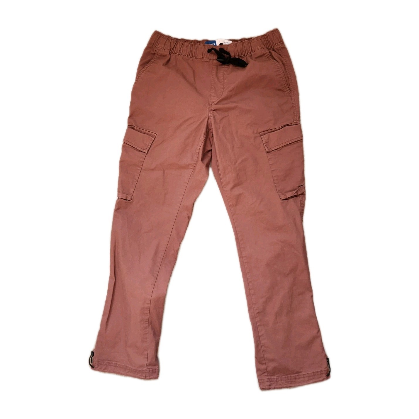 Old Navy Ultimate Tech Cargo Pants Mens M Brown Multi Flex Drawstring Utility