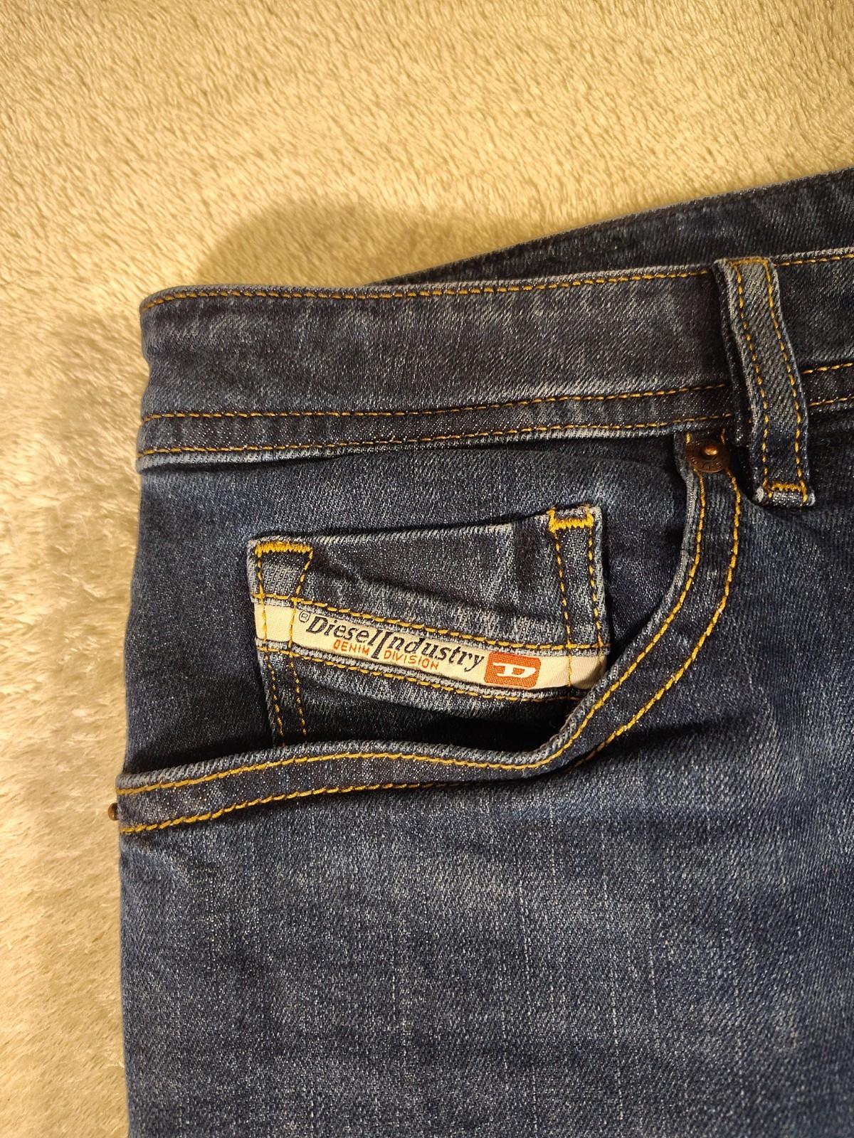 Diesel THOMMER-R Men’s W34 L31 RM065 Slim Fit Blue Stretch Flex Denim Jeans Dark
