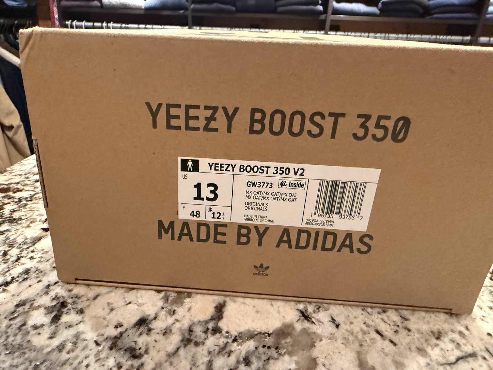 adidas Yeezy Boost 350 V2 MX OAT GW3773 Men’s Low Top Multicolor Sneaker
