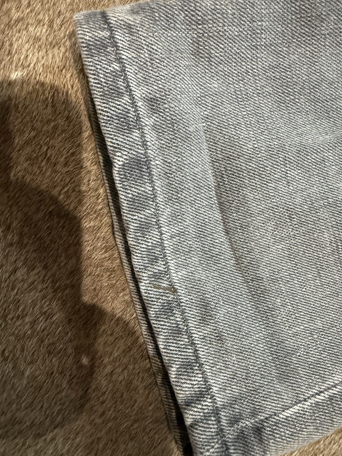 Todd Shelton Men’s Gray Straight Mid Rise Denim Jeans *Read Below*