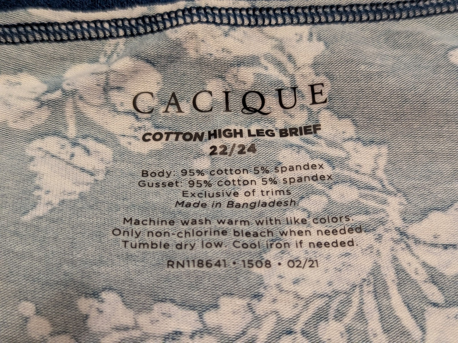 Lane Bryant Cacique Cotton High Leg Brief Panties 22/24 NWT YOU CHOOSE