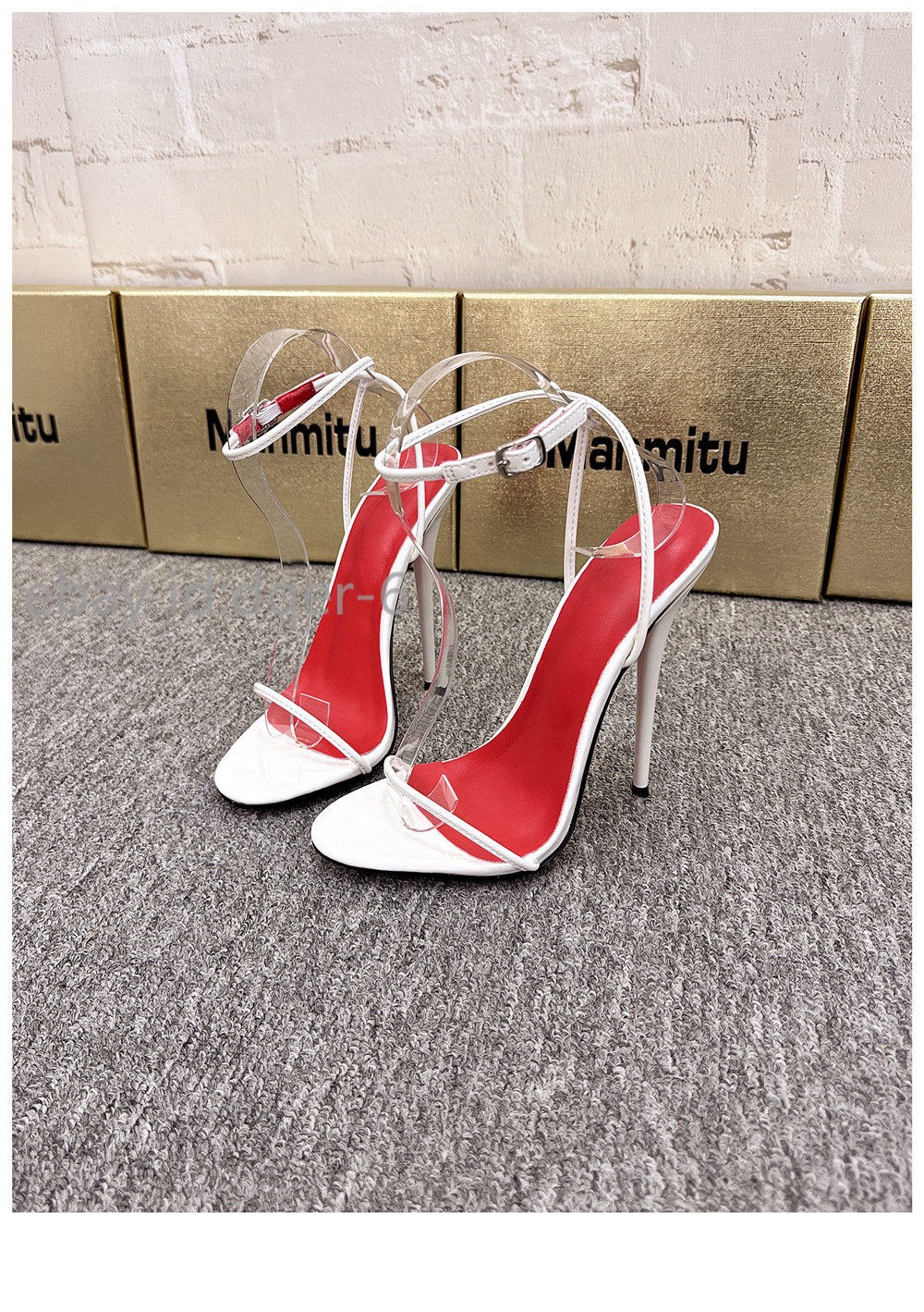 Womens 14cm/16cm Heel High Heels Sexy Cross Strap Sandals Shoes Nightclub Pump