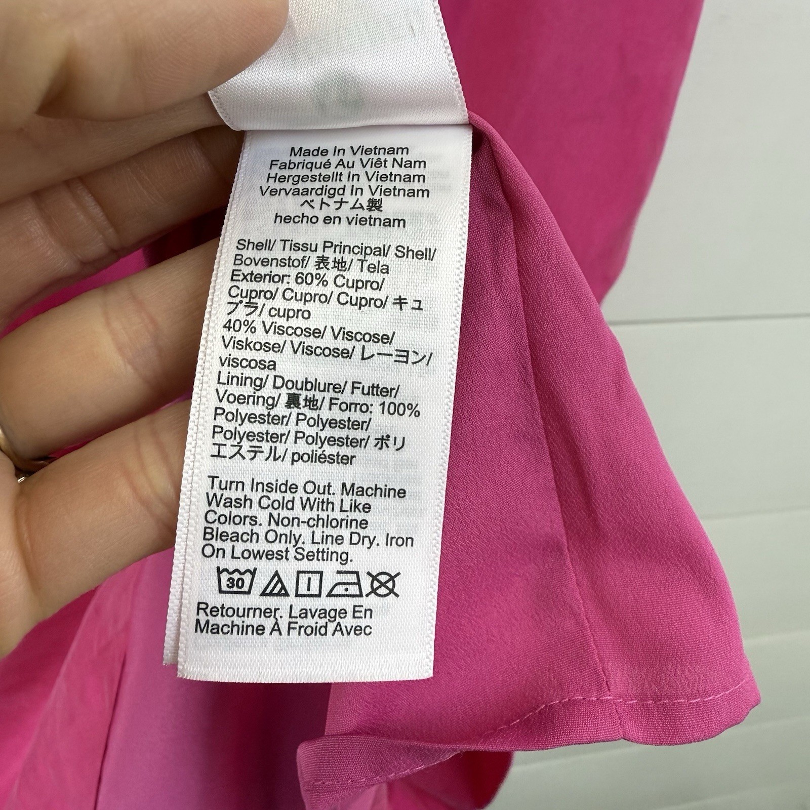 NWT J.Crew Sleeveless Elastic Waist Dress Women XL Festival Pink Cupro Viscose