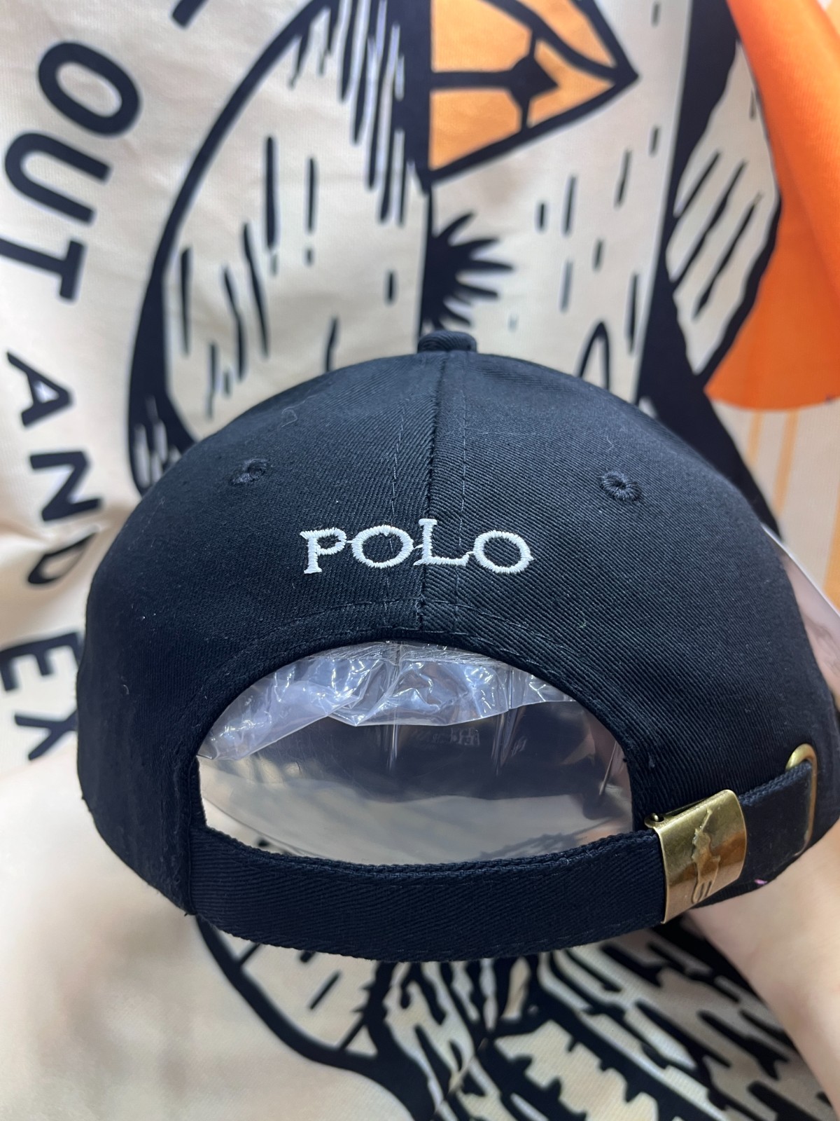 POLO #3 Men’s Casual Black Baseball cap Adjustable