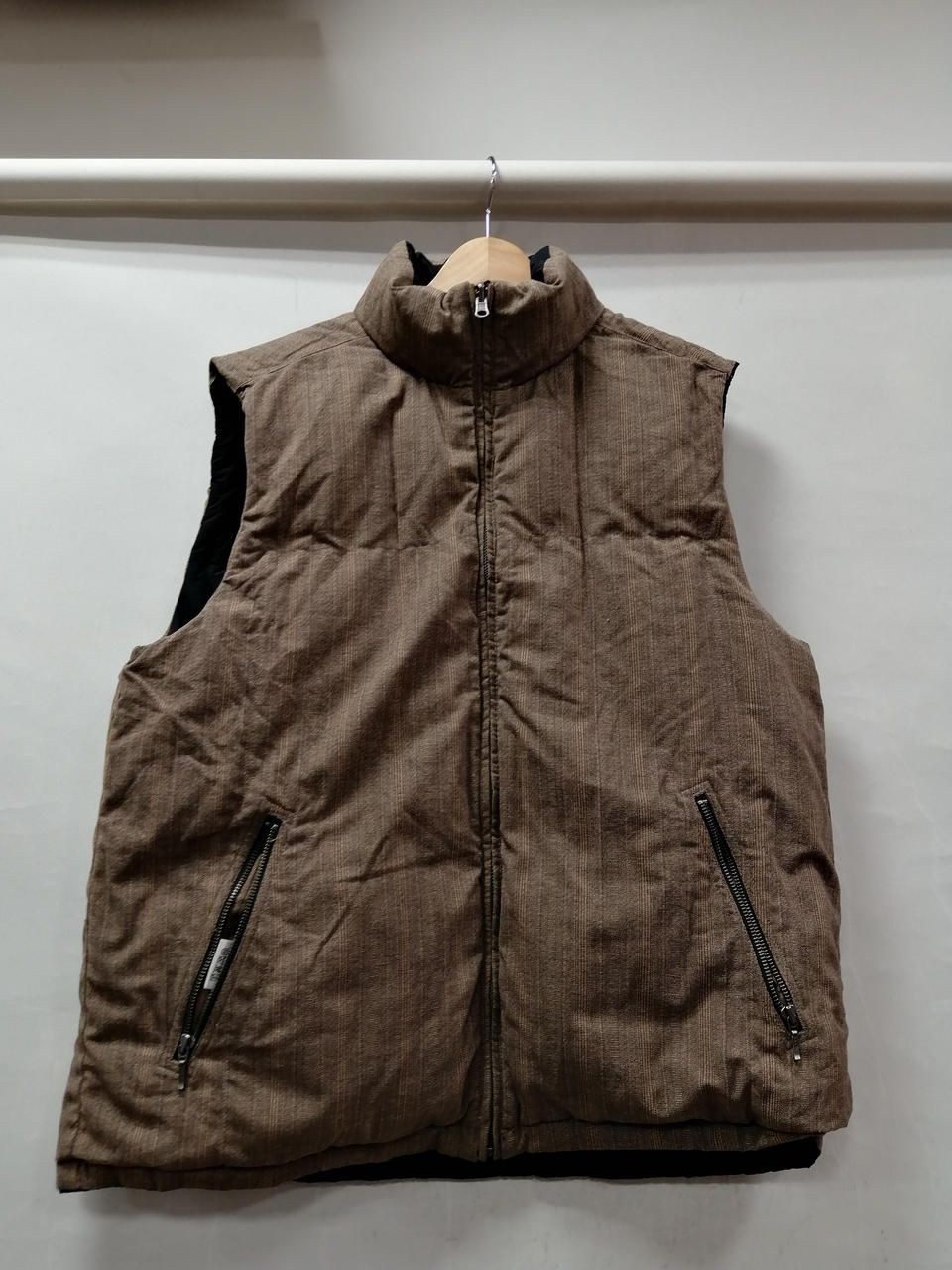 EDDIE BAUER Reversible Down Jacket BLKBRNXL Used