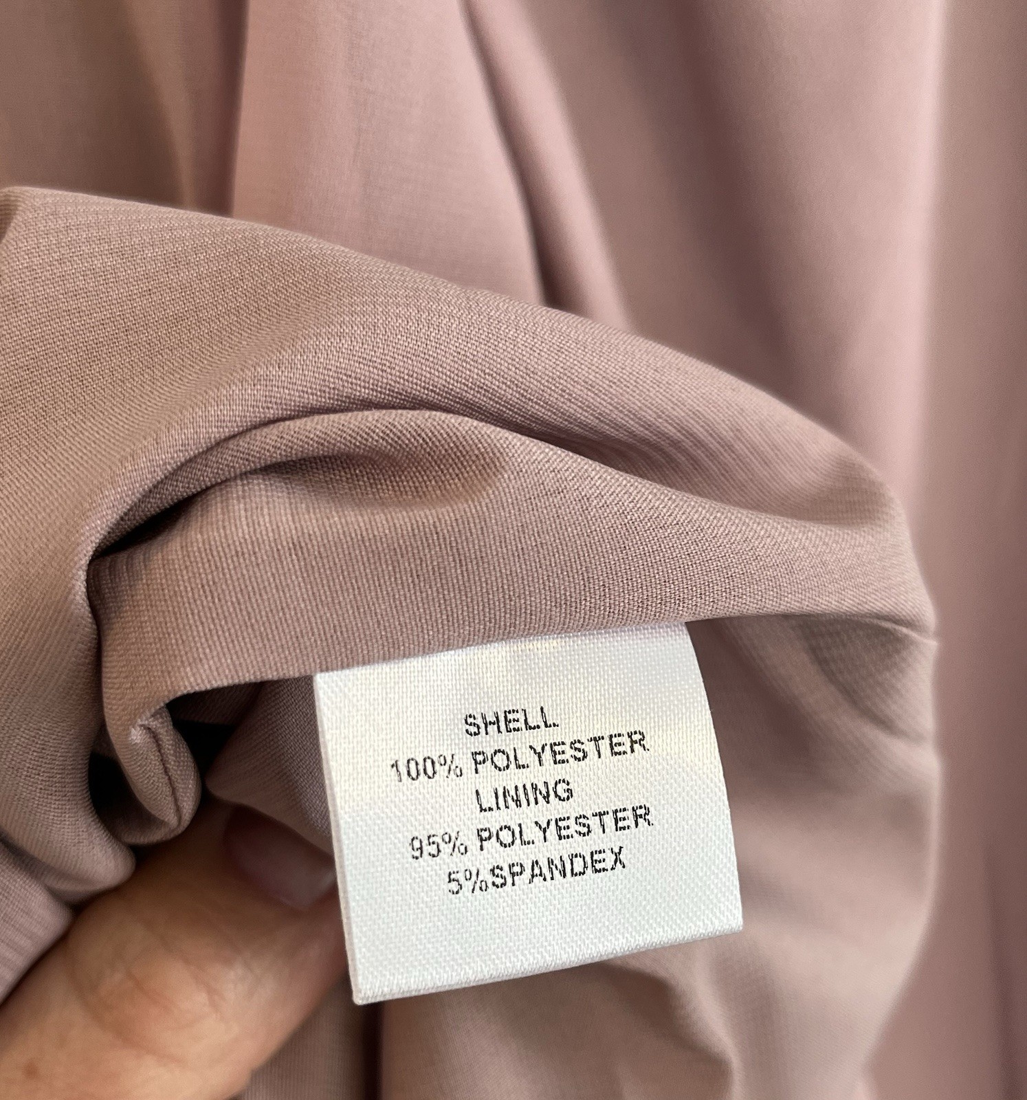 Dainty Jewells Blushing Beauty Blouse Modest Chiffon Lined XS
