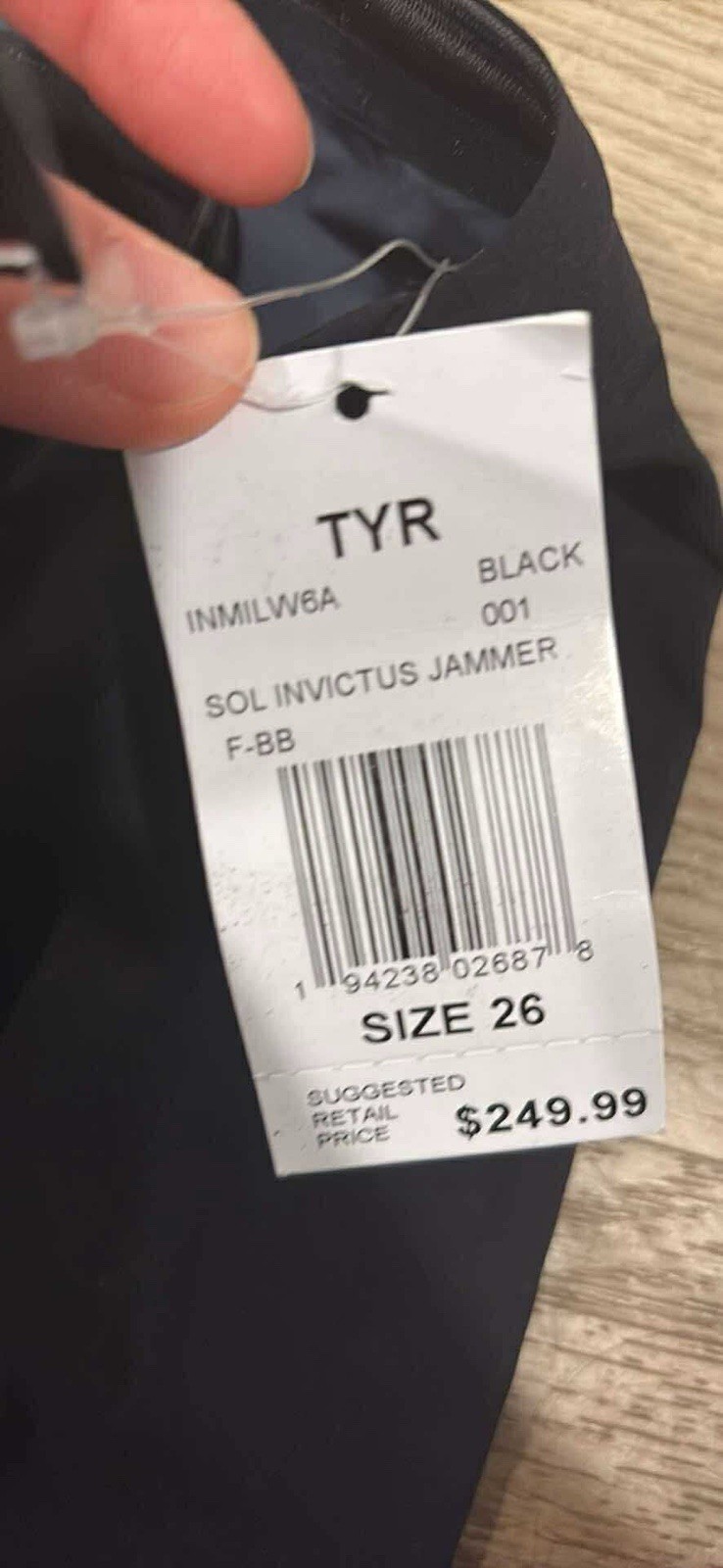 Brand new Men Sol Invictus Jammer Size Tech suit swimsuit 26