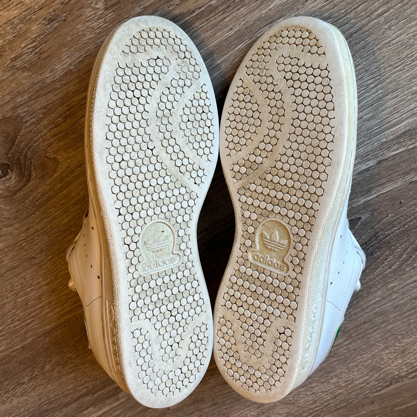 Adidas Stan Smith Retro Tennis Shoes White Green Label Womens 7 Mens 6 EU 38 2/3
