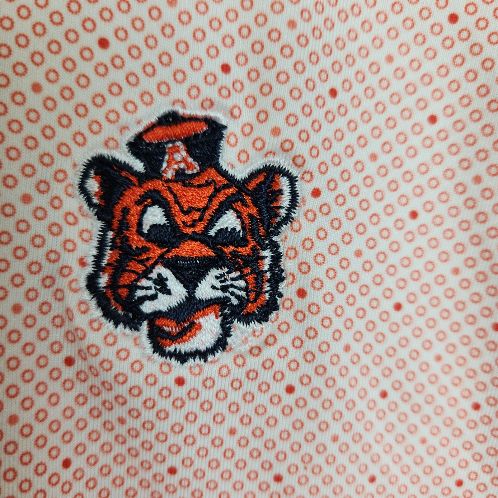 Cutter & Buck Auburn Tigers Polo Shirt Men XXL Golf Performance War Eagle!