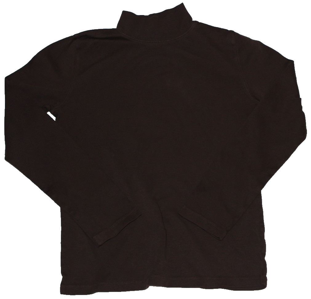 St John’s Classic Mock Top Women’s Size S Brown Long Sleeve Pullover Capsule