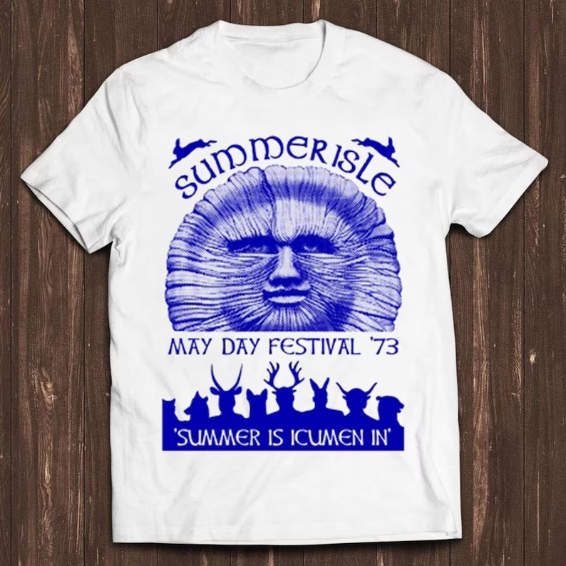 Summerisle Festival May Day 70s The Wickerman Meme Funny Top