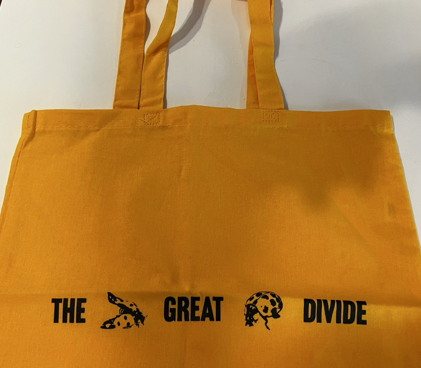 Noah Kahan-The Great Divide Yellow Official Promo Tote Bag 15″ x 16″ NEW!