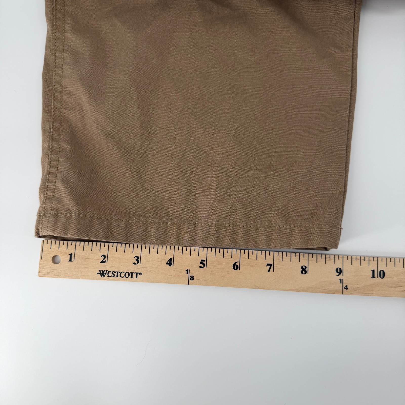 5.11 Tactical Cargo Pants Mens 42×32 Khaki Ripstop Multi-Pocket Utility Workwear