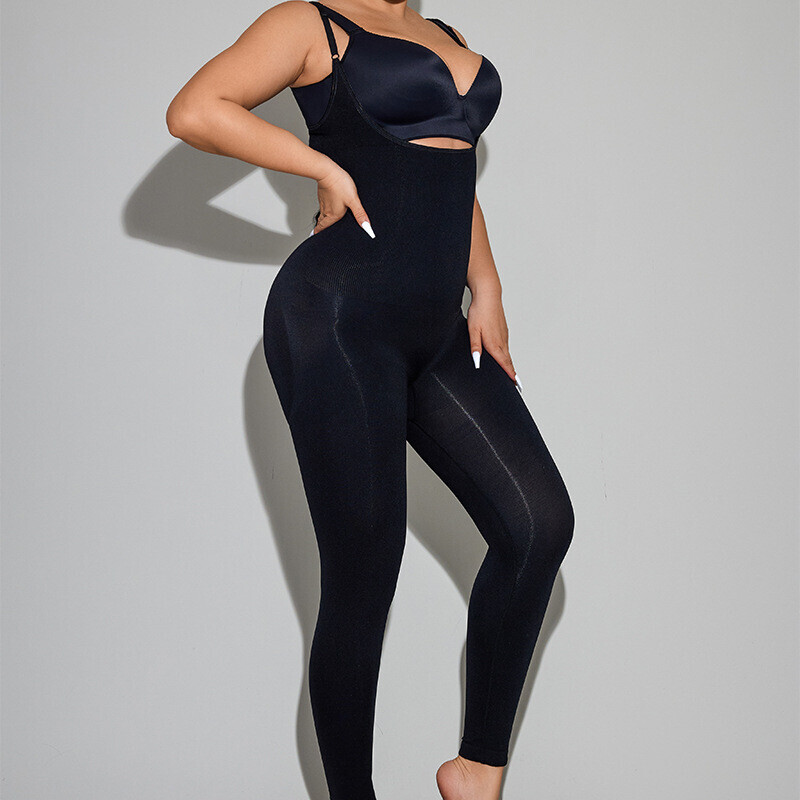 Fajass Colombianas Reductoras Post Surgery Postpartum See Through Body Shaper