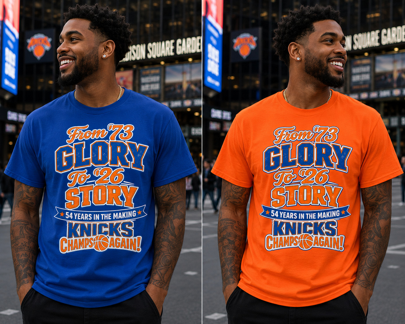 New York Knicks 54 Years in the Making Championship T-Shirt