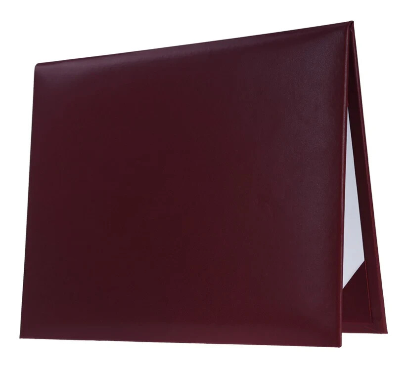 Maroon Diploma Cover – High School Diploma Covers