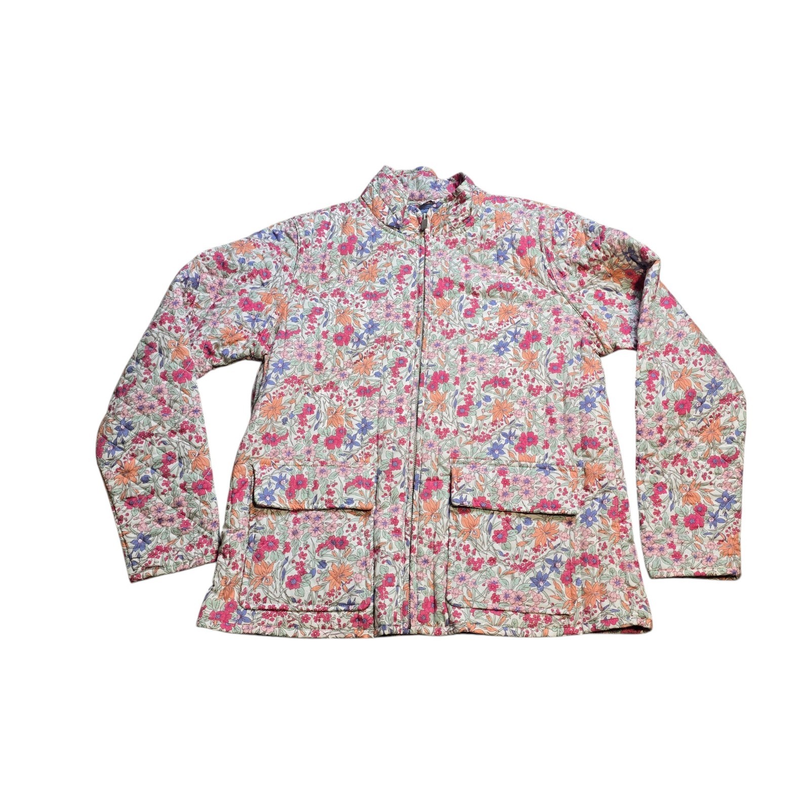 Bagatelle Women’s Quilted Spring Floral Jacket L
