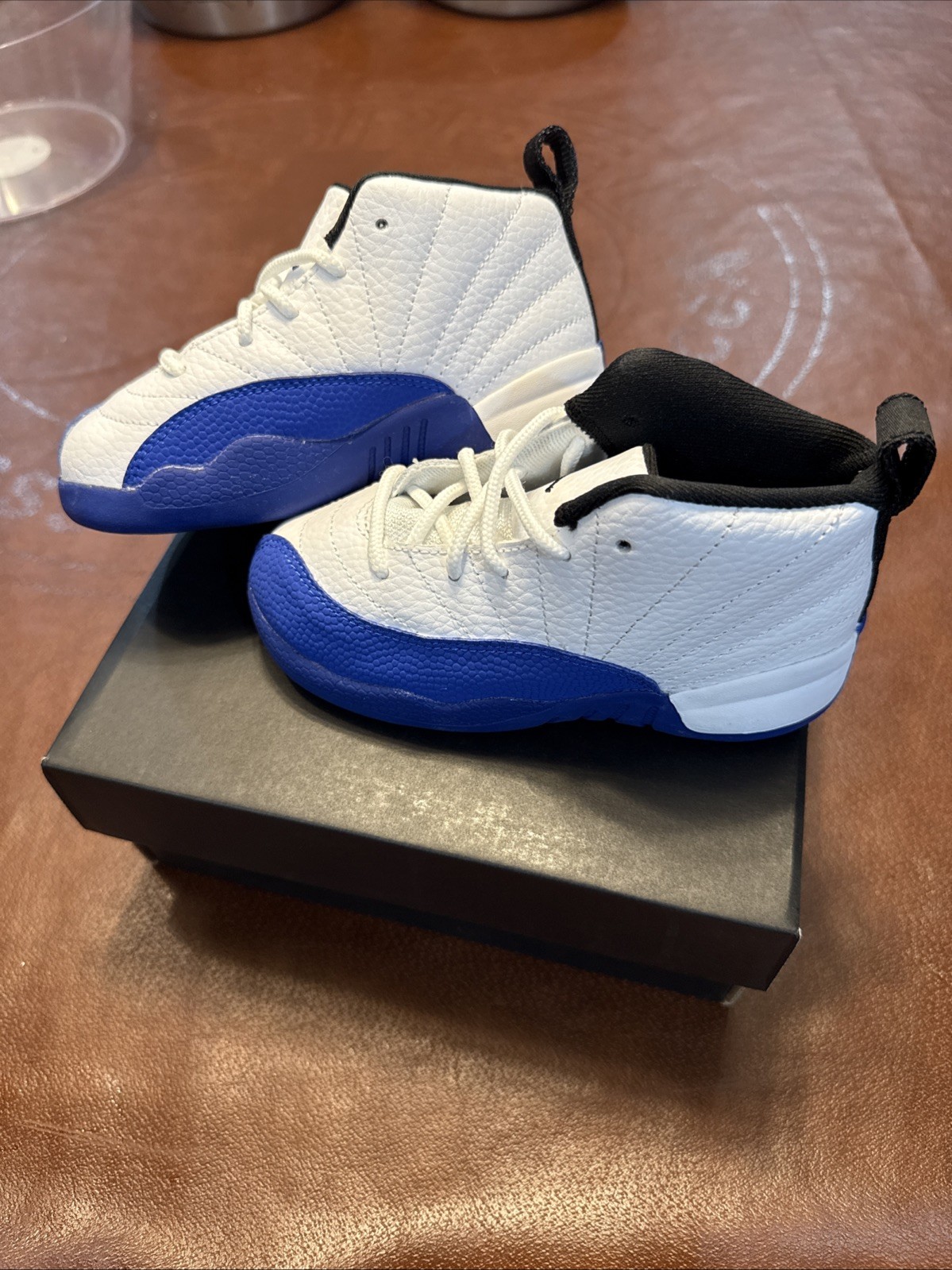 Jordan 12 Retro (TD) “Blueberry” – White/Black-Game Royal – (US 5c) – 850000-140