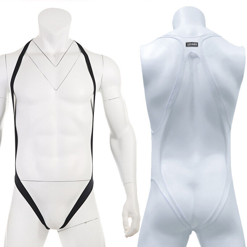 Hot Mens Bodysuit Leotard Jockstrap Jumpsuit Underwear Sexy Wrestling Singlet