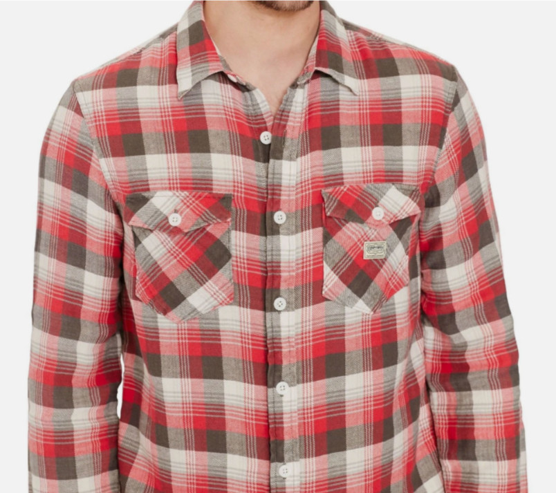 Lot of 7 Polo Ralph Lauren Denim & Supply Plaid Flannel Button Down Shirt NWT S