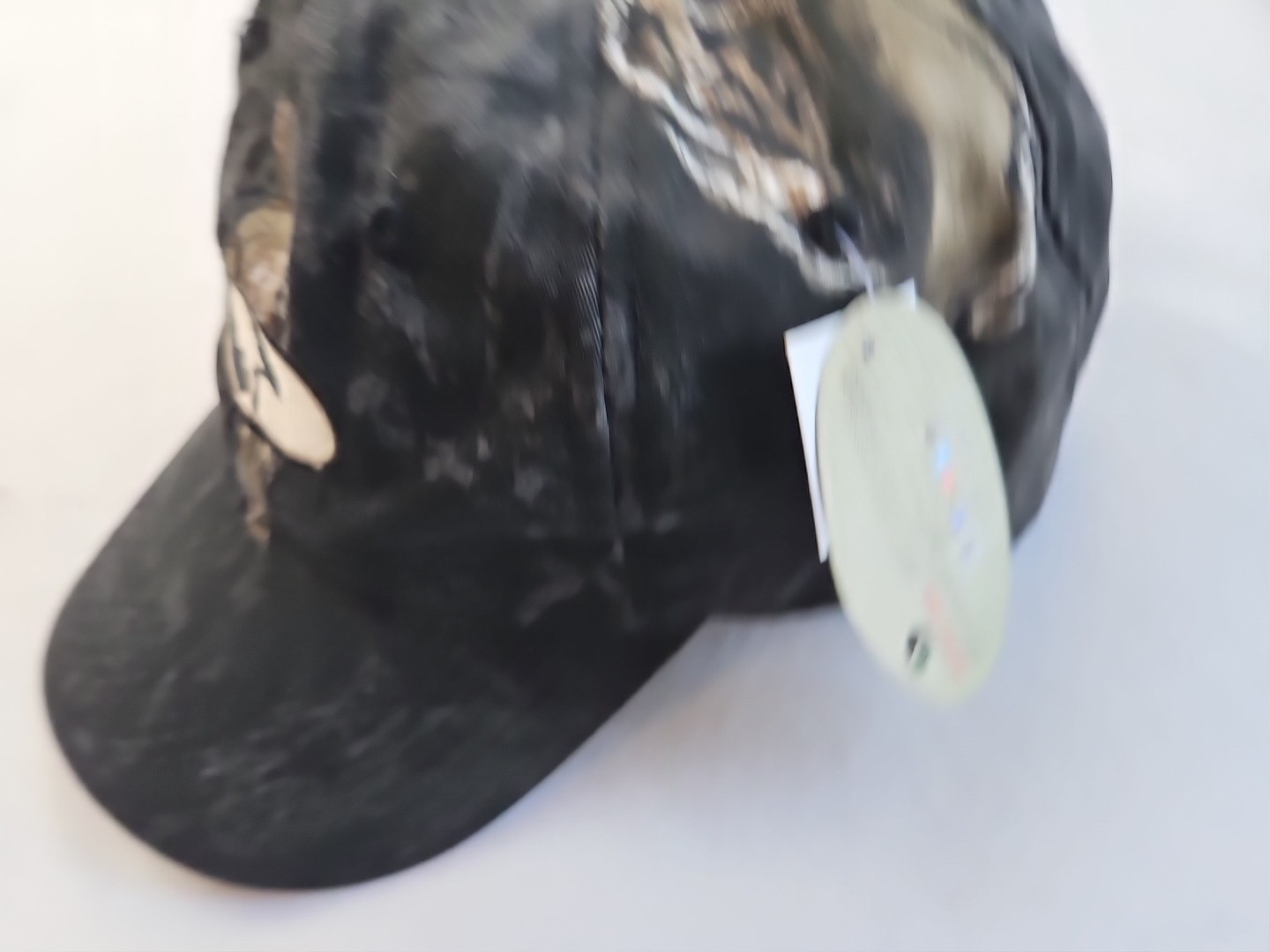 Mossy Oak Strapback Camo Baseball Cap One Size Adjustable Embroidered Logo