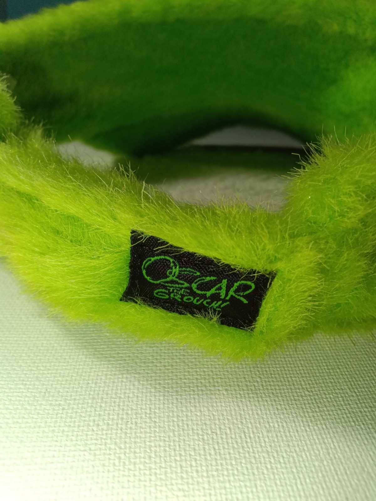 Oscar The Grouch/ Sesame Street Hot Topic Furry Visor/ Adjustable!