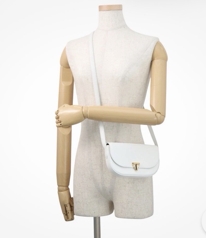 Tiffany & Co. Black Crossbody Bag Gold Hardware T Logo Clasp Dust Bag