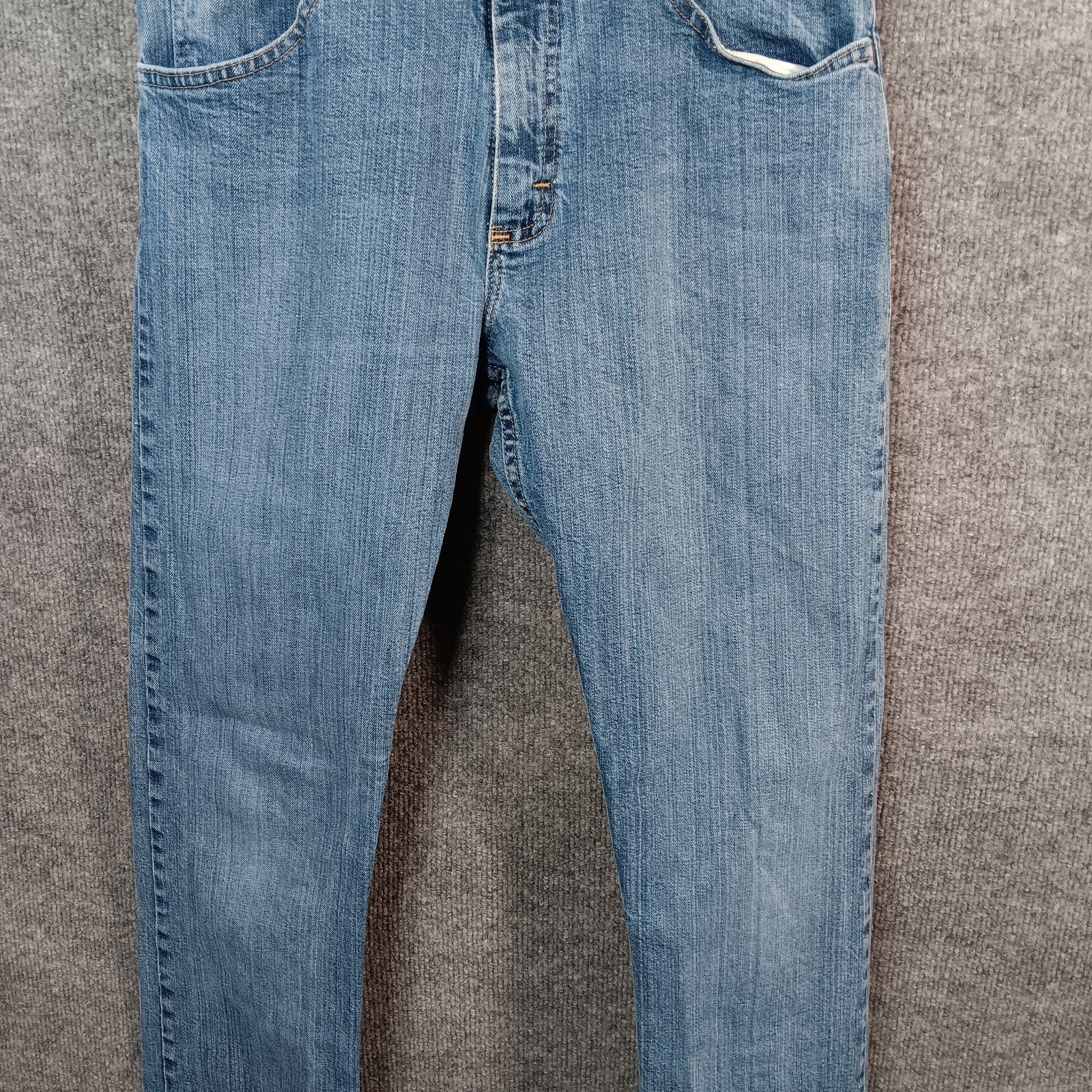 Wrangler Authentics Straight Leg Jean Blue Denim Cotton Stretch Medium Wash