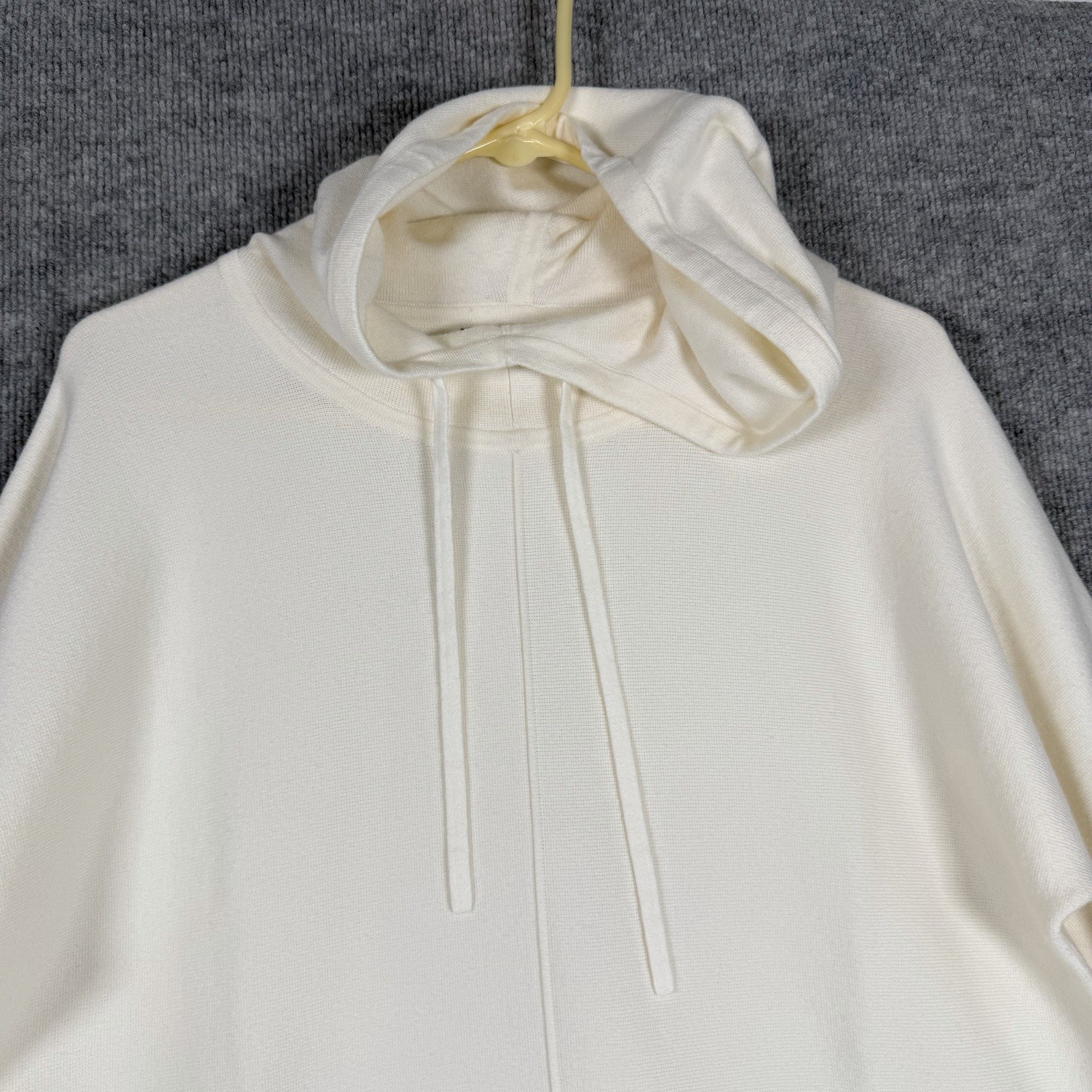 Banana Republic Size-L Womens Pullover Sweater Hoodie Off White