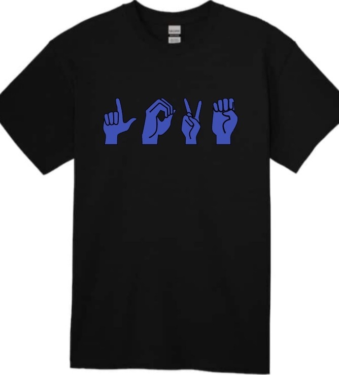 Large Custom Sign Love Shirt
