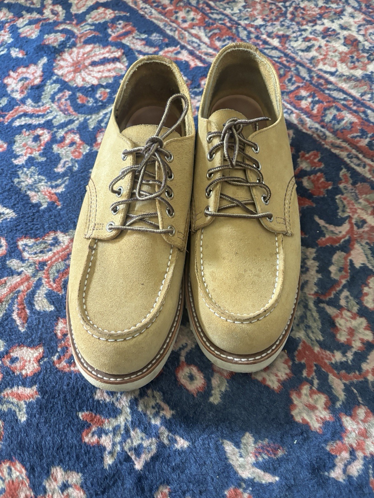 Red Wing Moc Toe Oxford Abilene Rough Out Size 11 Mens