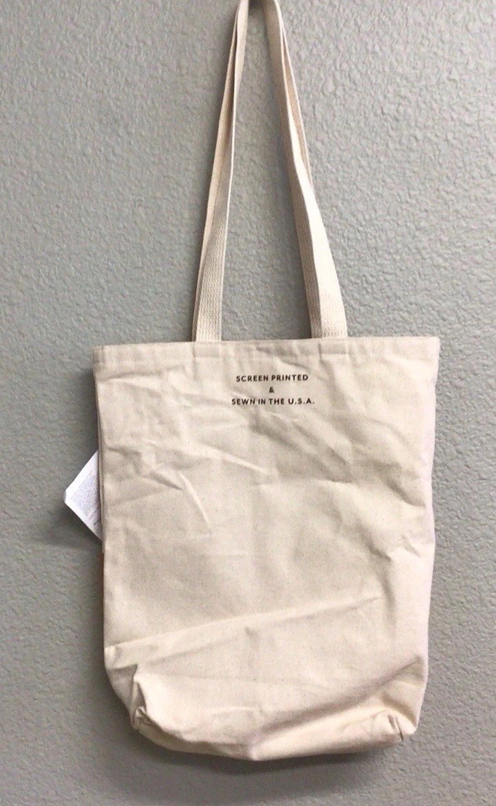 Pendleton Canvas Tote Bag NWT 100 Years Of Shirts NEW Commemorative Graphic