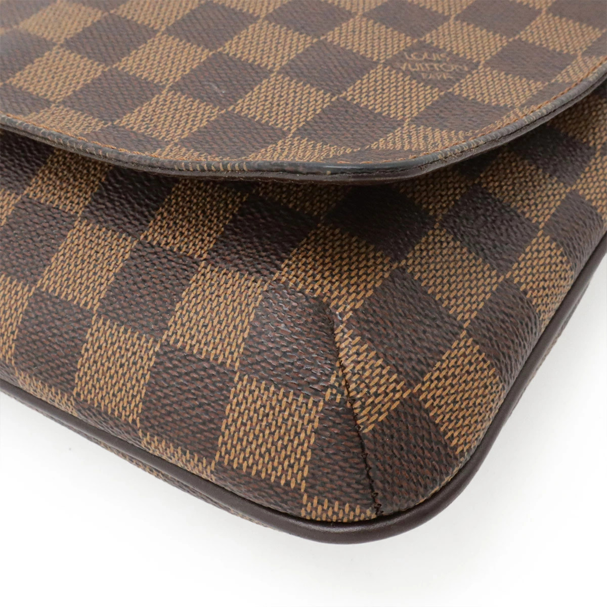 Louis Vuitton Damier N51301 Shoulder Bag Check Canvas Brown Unisex #BLB2168