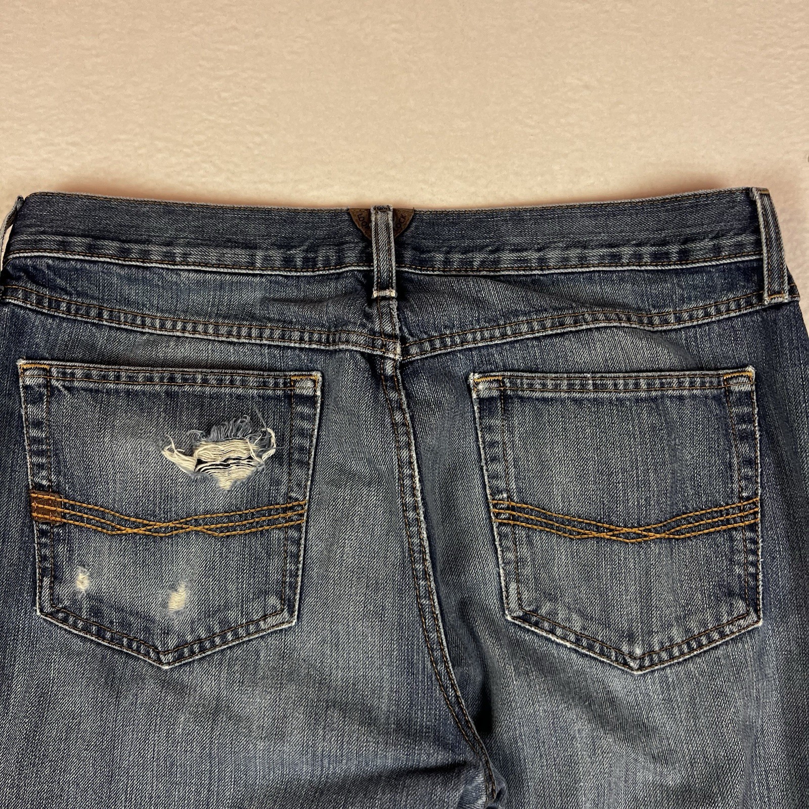 Ariat Jeans Mens 34×36 M4 Low Rise Boot Whiskering Western Rodeo