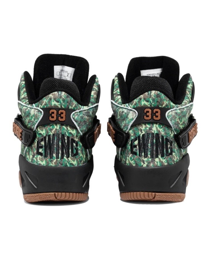 Patrick Ewing Rogue Black / Camo / Gums Style# 1EW02653-362 Men’s Size 8.5