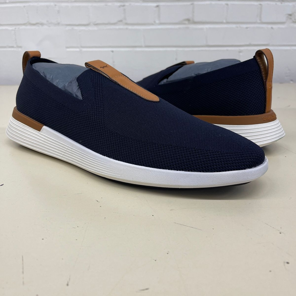 WOLF & SHEPHERD SwiftKnit Derby Casual Shoes Unisex Size M4/W6 Navy