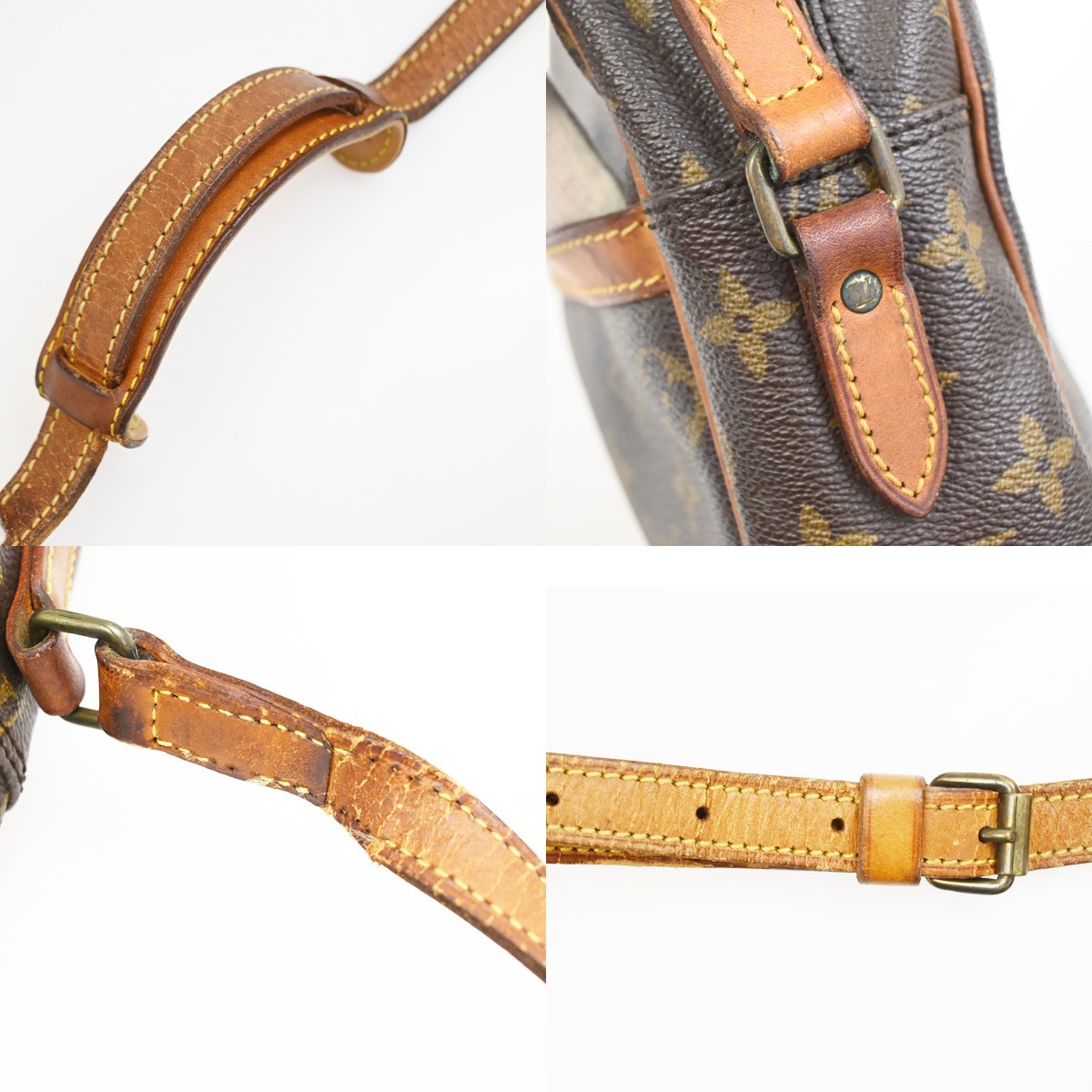 LOUIS VUITTON Trocadero 27 Shoulder Bag Monogram Leather Brown M51274 05YH982