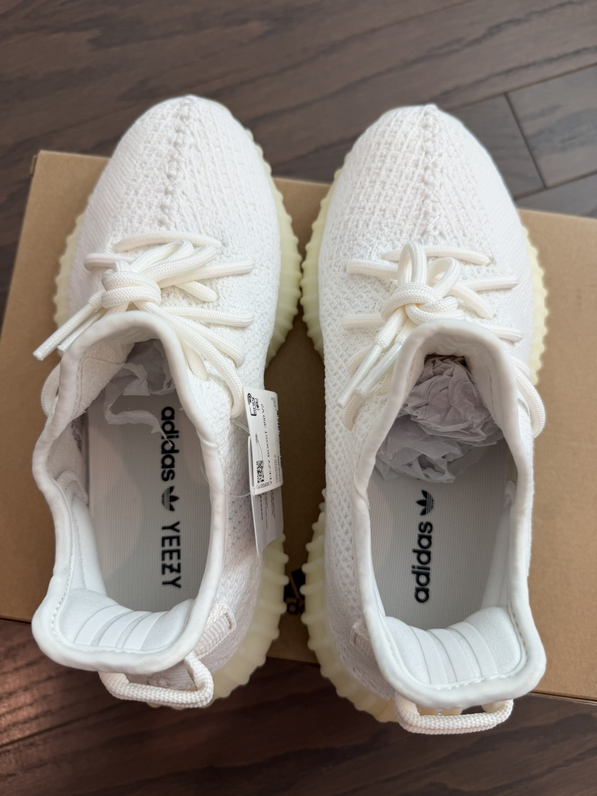 adidas Yeezy Boost 350 V2 Cream Triple White US 5.5 New with tag CP9366