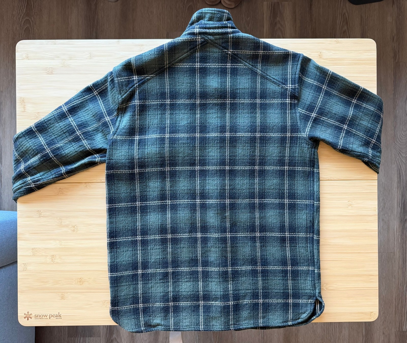 3Sixteen Crosscut Flannel – Large – Pine Check