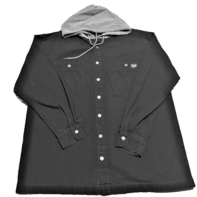 Dickies Workshirt Black Canvas with Hodie L/G (42-44)